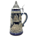 Adler & Deutschland 1L Cobalt Blue Made In Germany Beer Stein