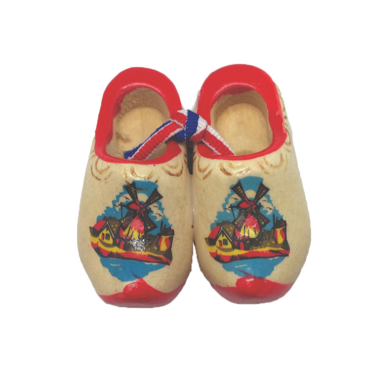Decorated Wooden Clogs