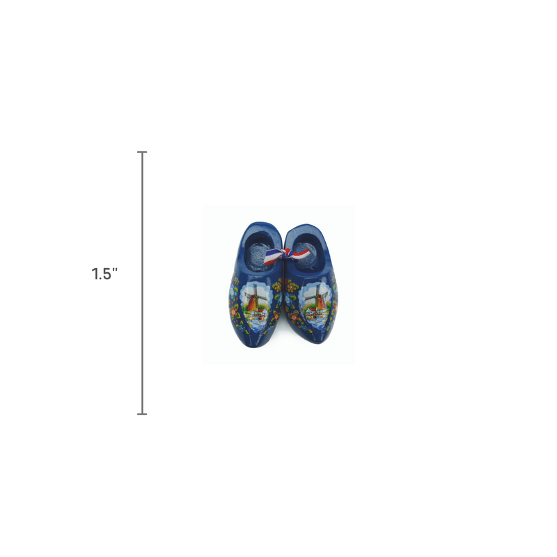 Dutch Wooden Shoes Deluxe Blue