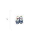 Dutch Wooden Shoes Deluxe Blue White