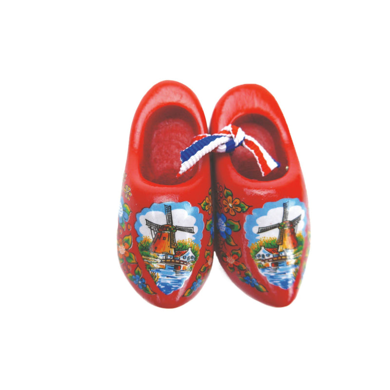 Dutch Wooden Shoes Deluxe Red