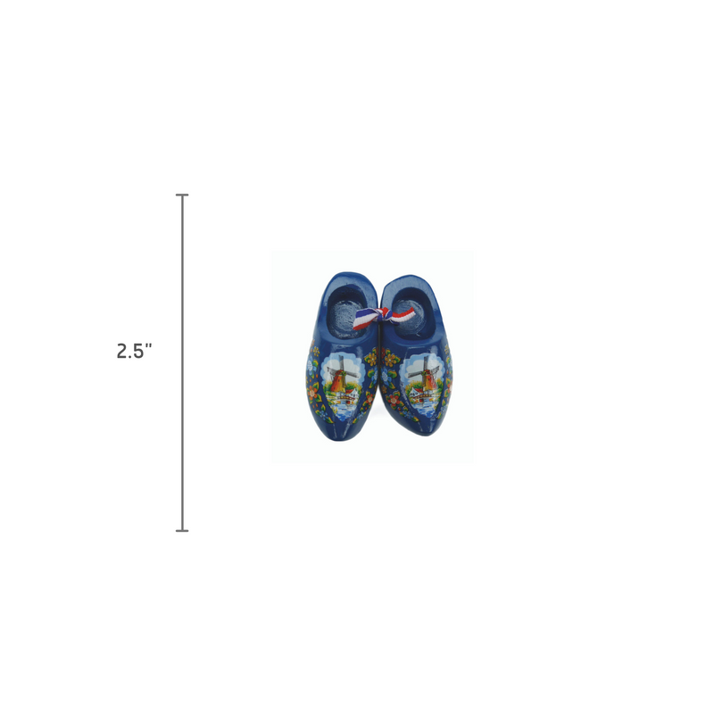 Dutch Wooden Shoes Deluxe Blue