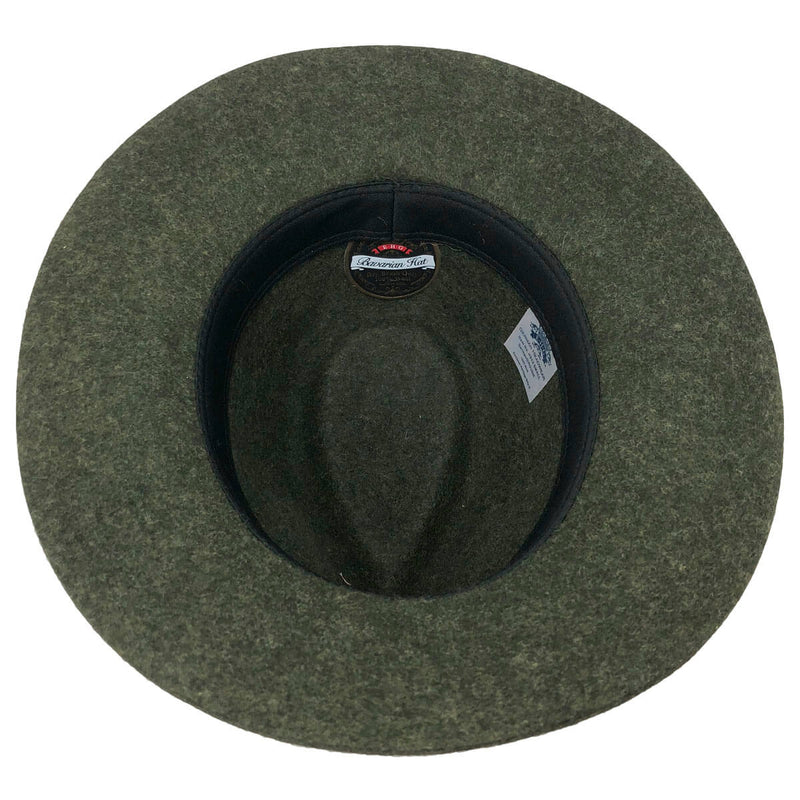 100% Wool Green  German Alps  Hunter Hat