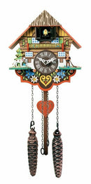 Musical Multi-Colored Quartz Cuckoo Clock
