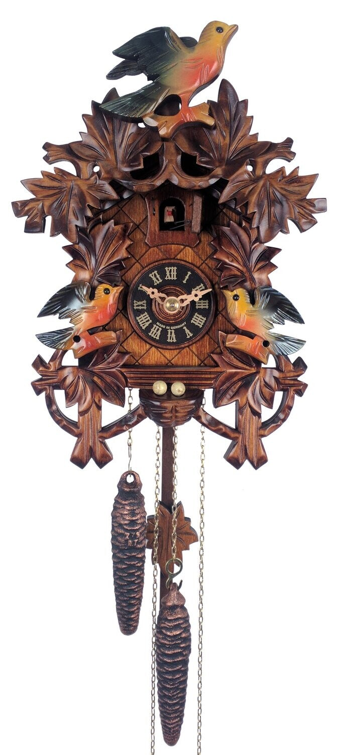 Musical Black Forest Cuckoo Clock With Dancers, Waterwheel, And Beer Drinker - 14 Inches Tall - GermanGiftOutlet.com
 - 13