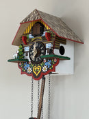 Musical Multi-Colored Quartz Cuckoo Clock