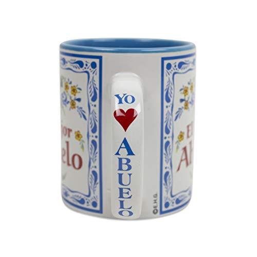 "El Mejor Abuelo" Design Color Ceramic Coffee Mug by E.H.G | 12 oz