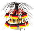 Mini German Flag Cascade Centerpiece Party Accessory - German, PS- Oktoberfest Decorations, PS- Oktoberfest Essentials-All OKT Items, PS- Oktoberfest Table Decor, Tableware