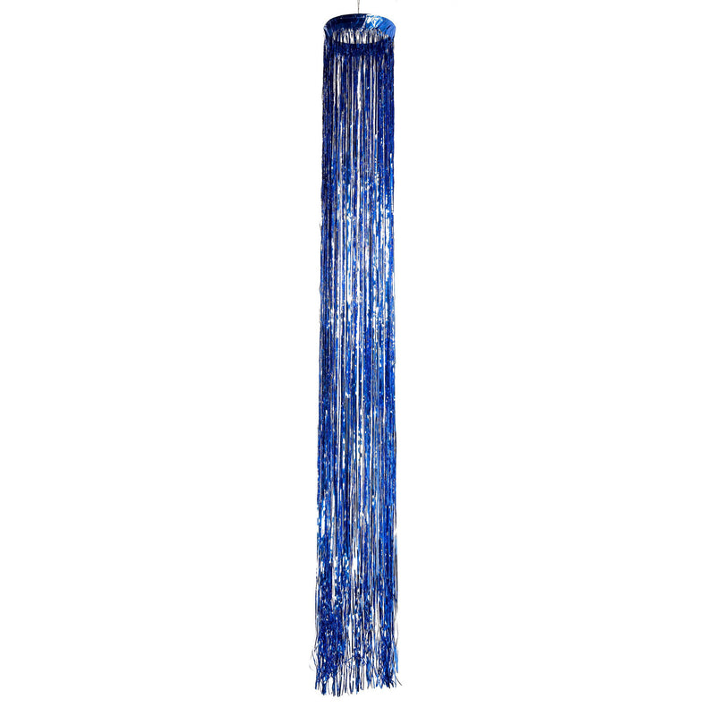 Blue Oktoberfest Gleam 'N Column Party Decoration 8' x 12 inches - $10 - $20, Blue, Foil, Hanging Decorations, Oktoberfest, PS- Oktoberfest Decorations, PS- Oktoberfest Essentials-All OKT Items, PS- Oktoberfest Hanging Decor, PS- Oktoberfest Table Decor, Tableware