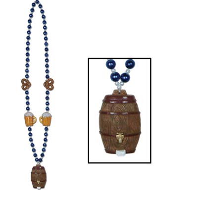 Oktoberfest Beads with Keg & Medallion