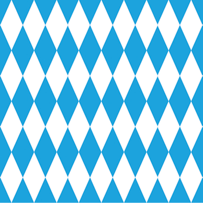 Large Blue and White Oktoberfest Backdrop 4' x 30' - 4-Feet by 30-Feet, Hanging Decorations, Oktoberfest, PS- Oktoberfest Decorations, PS- Oktoberfest Essentials-All OKT Items, PS- Oktoberfest Hanging Decor, PS- Oktoberfest Table Decor, Tableware