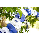 Pretzel Garland Oktoberfest Party Accessory - Below $10, Blue/White, Hanging Decorations, Oktoberfest, Paper, PS- Oktoberfest Decorations, PS- Oktoberfest Essentials-All OKT Items, PS- Oktoberfest Hanging Decor, PS- Oktoberfest Table Decor, Tableware - 2 - 3 - 4 - 5