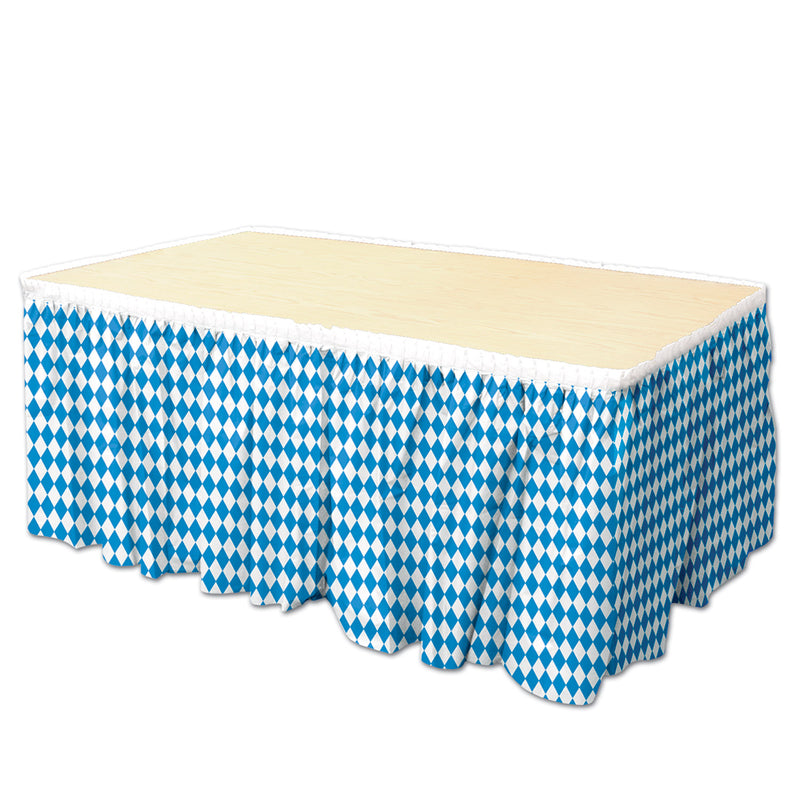 Oktoberfest Party Bavarian Table Skirting