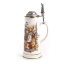 3/4 Liter Gambrinus Ceramic German Beer Stein - Above $100, Beer Steins, Oktoberfest - 2 - 3