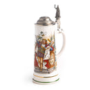 3/4 Liter Gambrinus Ceramic German Beer Stein - Above $100, Beer Steins, Oktoberfest - 2