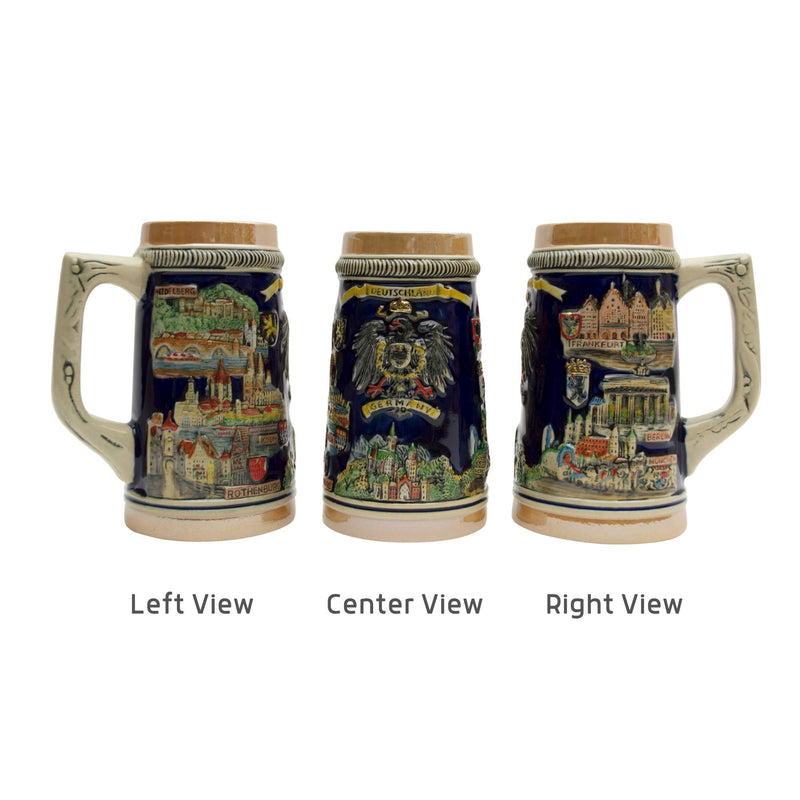 German Cities Oktoberfest Beer Stein