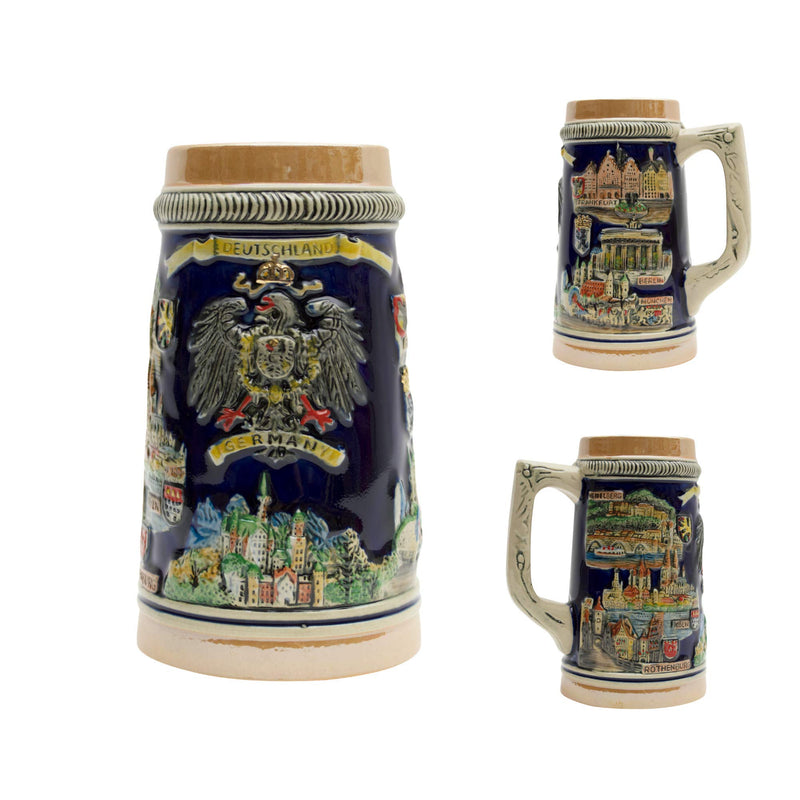 German Cities Oktoberfest Beer Stein