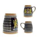 Bayern Coat of Arms Engraved German Beer Stein