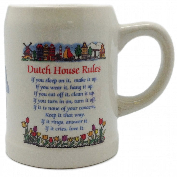 Dutch House Rules Coffee Mug