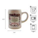 German Coffee Mug: "Grouchy German Is A Sour Kraut!"