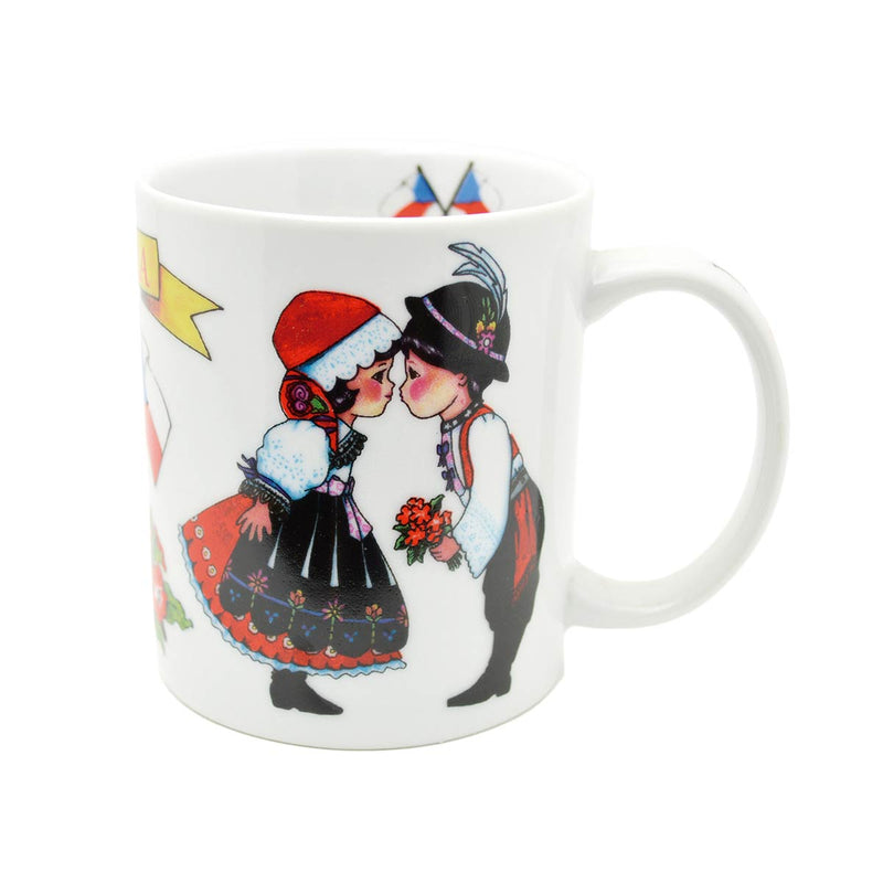 Czech Gift Ceramic Coffee Mug