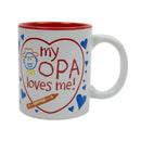 Gift for Opa's Grandchildren Mug  "My Opa Loves Me"