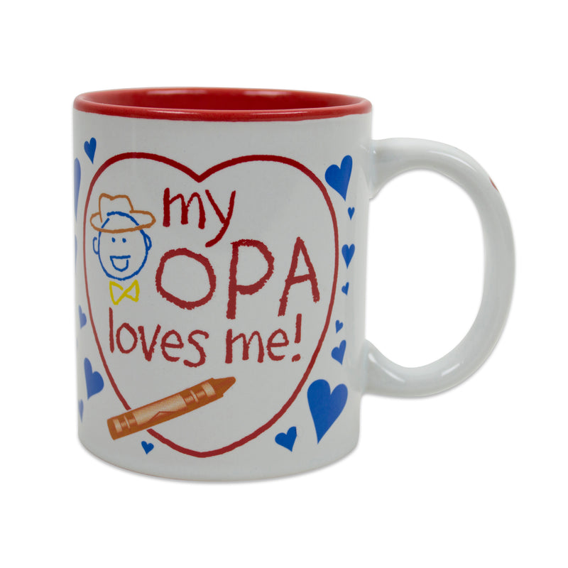 Gift for Opa's Grandchildren Mug  "My Opa Loves Me"