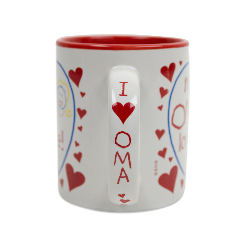 Gift for Oma's Grandchildren Mug  "My Oma Loves Me"