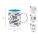 German Gift Idea Mug "Opa is the Greatest"