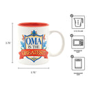 German Gift Idea Mug "Oma is the Greatest"