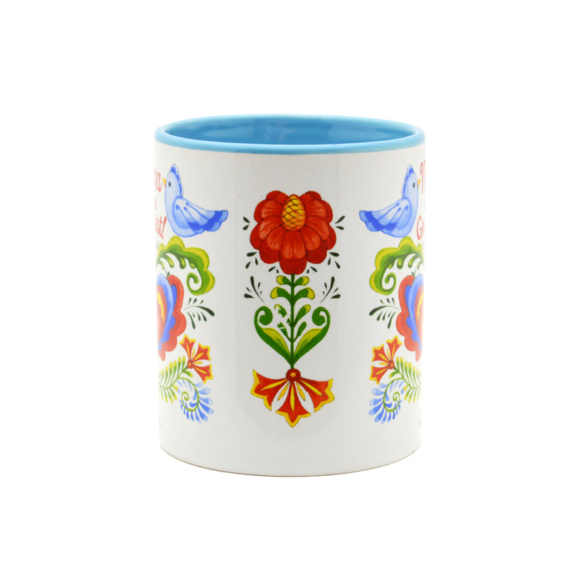 Ceramic Coffee Mug  inchesNana is the Greatest inches - Coffee Mugs, CT-100, CT-101, Nana, New Products, NP Upload, Rosemaling, SY:, SY: Nana Greatest, Under $10, Yr-2016 - 2 - 3