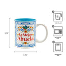 Ceramic Coffee Mug "La Mejor Abuela Gift"
