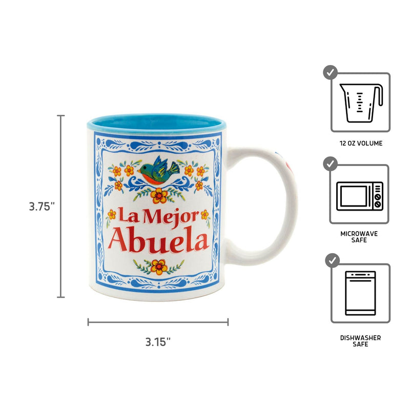 Ceramic Coffee Mug "La Mejor Abuela Gift"