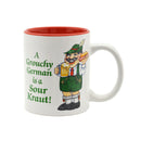 German Gift Idea Mug "A Grouchy German Is A Sour Kraut"