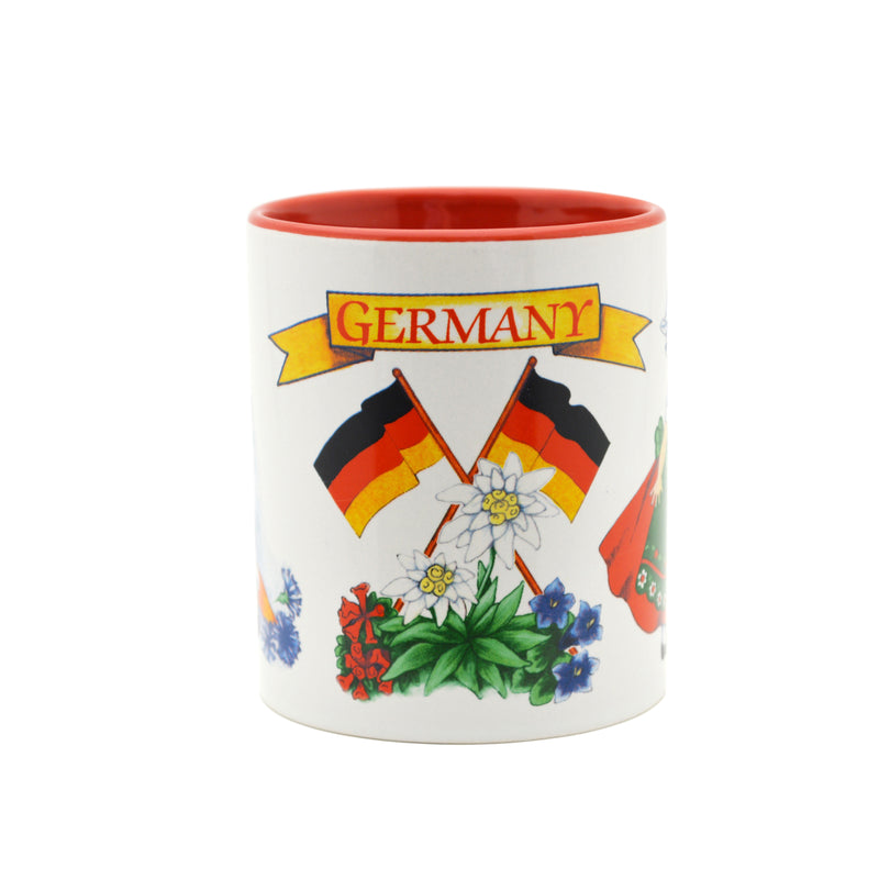 German Gift Idea Mug  inchesI Love Germany inches - Coffee Mugs, Coffee Mugs-German, CT-500, German, New Products, NP Upload, PS-Party Favors German, SY:, SY: I Love Germany, Under $10, Yr-2016 - 2 - 3