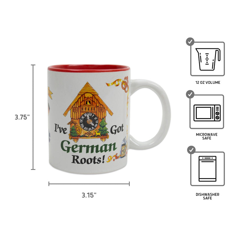 Gift for German Coffee Mug "I've Got German Roots"