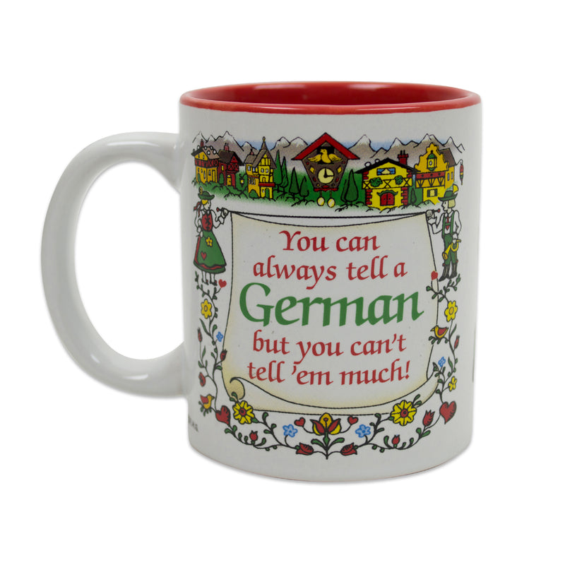 Gift for German Coffee Mug "Tell A German…"