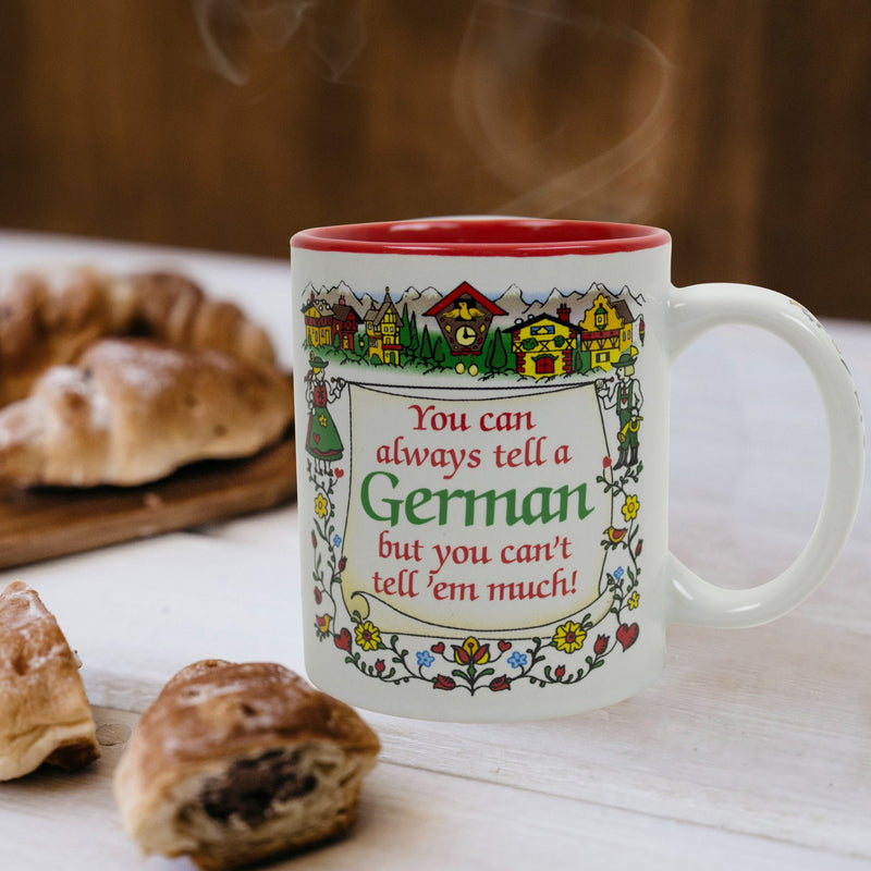 Gift for German Coffee Mug "Tell A German…"