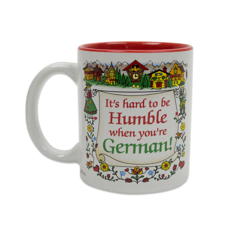 Gift for German Coffee Mug "Humble German"