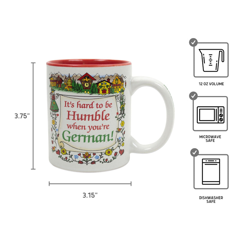 Gift for German Coffee Mug "Humble German"