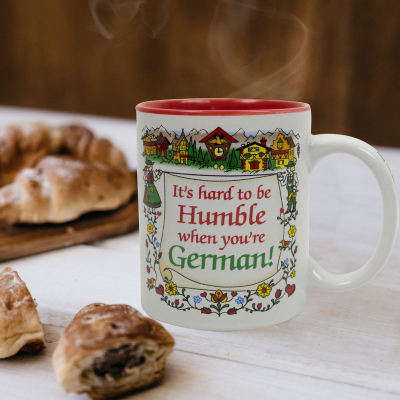 Gift for German Coffee Mug "Humble German"