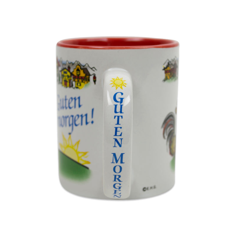 Gift for German Coffee Mug  "Guten morgen"