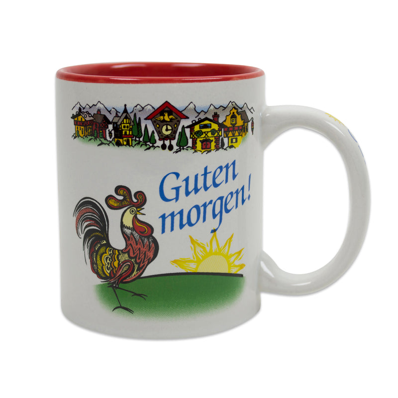 Gift for German Coffee Mug  "Guten morgen"