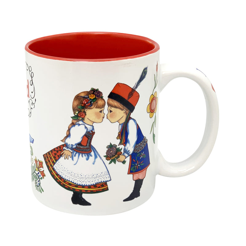 Polish Coffee Mug Gift: "I Love Poland"