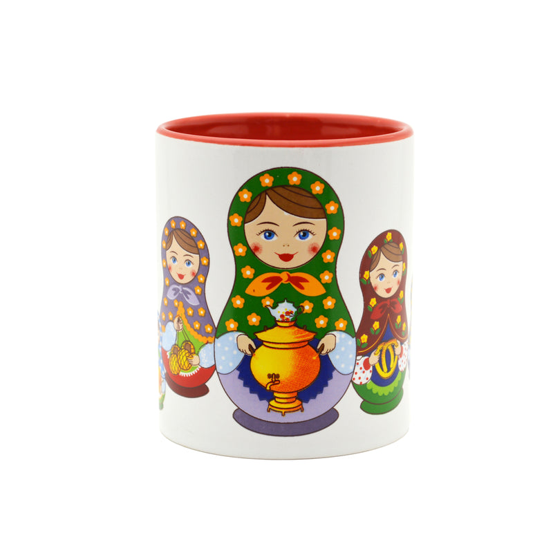 Ceramic Coffee Mug Russian Nesting Doll - Coffee Mugs, Nesting Doll, New Products, NP Upload, Russian, Under $10, Yr-2016 - 2 - 3