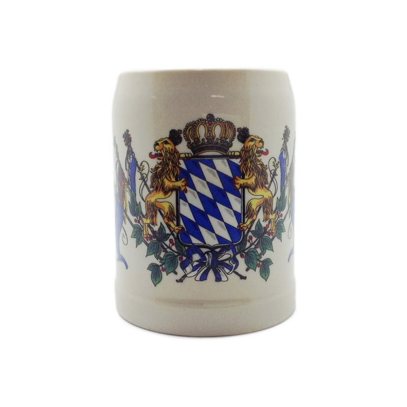 German Coffee Mug with Bavarian Coat of Arms