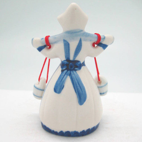 Blue & White Dutch Milkmaid - Collectibles, Decorations, Delft Blue, Dutch, Figurines, Home & Garden, L, Medium, Milkmaid, PS-Party Favors, PS-Party Favors Dutch, Size, Small, XL, XS - 2
