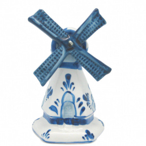 Decorative Blue & White Windmill - 3.25 inches, Collectibles, Decorations, Delft Blue, Dutch, Figurines, Home & Garden, PS-Party Favors, Size, Windmills - 2