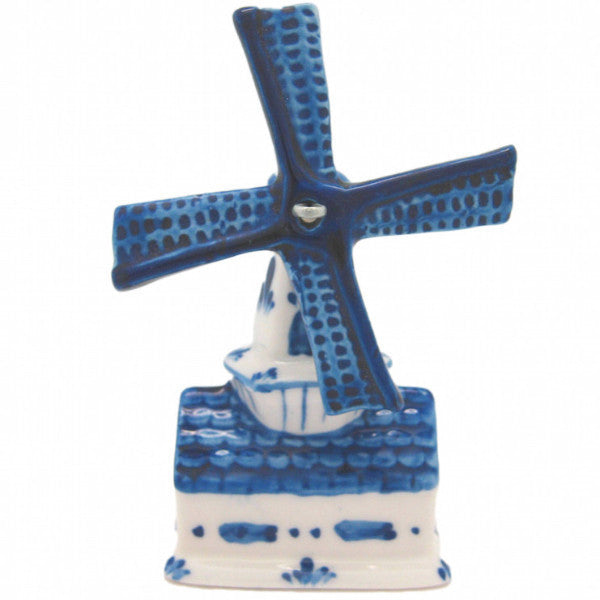 Blue & White Ceramic Windmill House - Collectibles, Decorations, Delft Blue, Dutch, Figurines, Home & Garden, L, Medium, PS-Party Favors, Size, Small, Top-DTCH-A, Windmills, XS