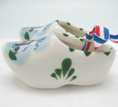 Colorful Wooden Clogs Pair with Windmill Design - 2.5 inches, 4 inches, Ceramics, CT-600, Decorations, Delft Blue, Dutch, Home & Garden, Netherlands, PS-Party Favors, PS-Party Favors Dutch, shoes, Size, Top-DTCH-A, Wooden Shoe-Ceramic, Wooden Shoes-Souvenir - 2
